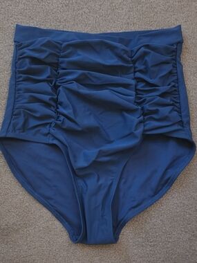 Shapermint Essentials Swim Bottom in Deep Blue